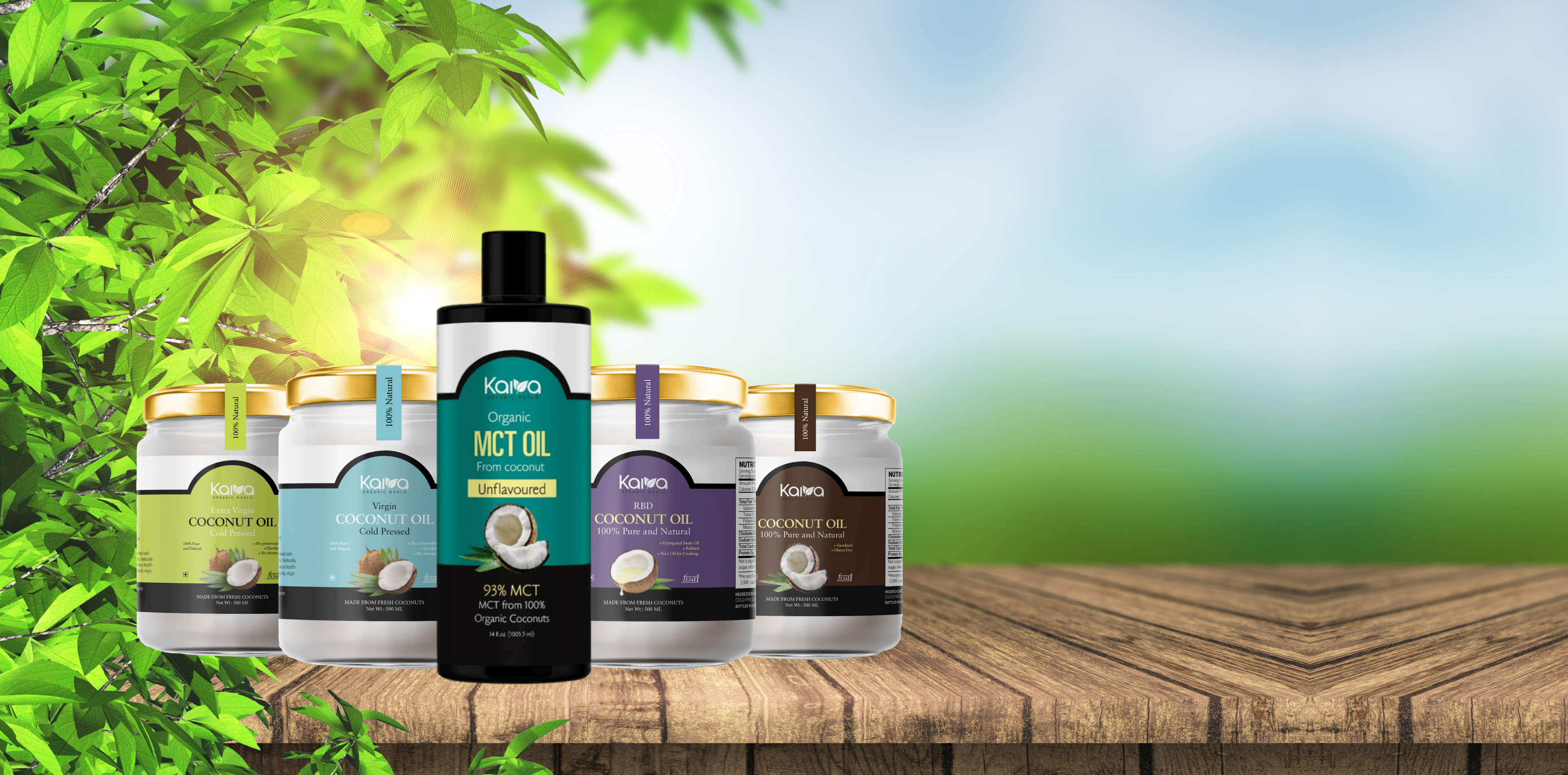 Kaira Coconut Oils